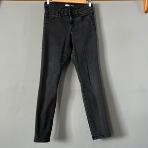 Old navy straight jeans – black